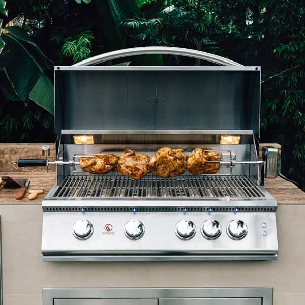 Summerset Sizzler Pro Built-In Gas Grill - 32" - ExceptionalFire