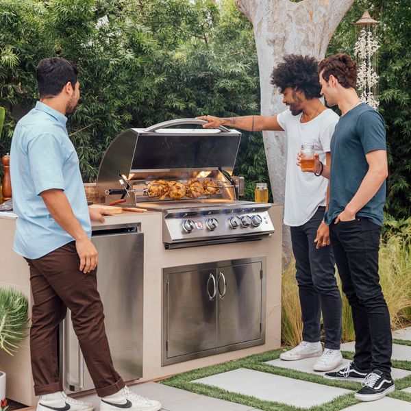 Summerset Sizzler Pro Built-In Gas Grill - 32" - ExceptionalFire