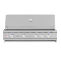 Summerset TRL Deluxe 44" built-in gas grill with 304 stainless steel, rotisserie, LED lights, and 87,000 BTU burners