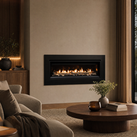 Superior DRL3500 35" Direct Vent Linear Gas Fireplace — lifestyle