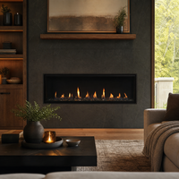 Superior DRL4000 60" Linear Direct Vent Gas Fireplace - Model DRL4060 — lifestyle