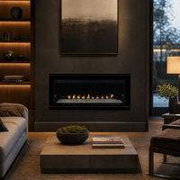 Superior VRL3000 55" Vent-Free Linear Gas Fireplace - Model VRL3055 — lifestyle