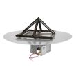 Grand Canyon 24" Tee-Pee Stack Fire Pit Burner Kit - Electronic Ignition (Propane)