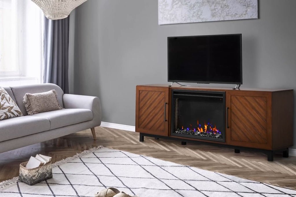 The Bella Electric Mantel Package