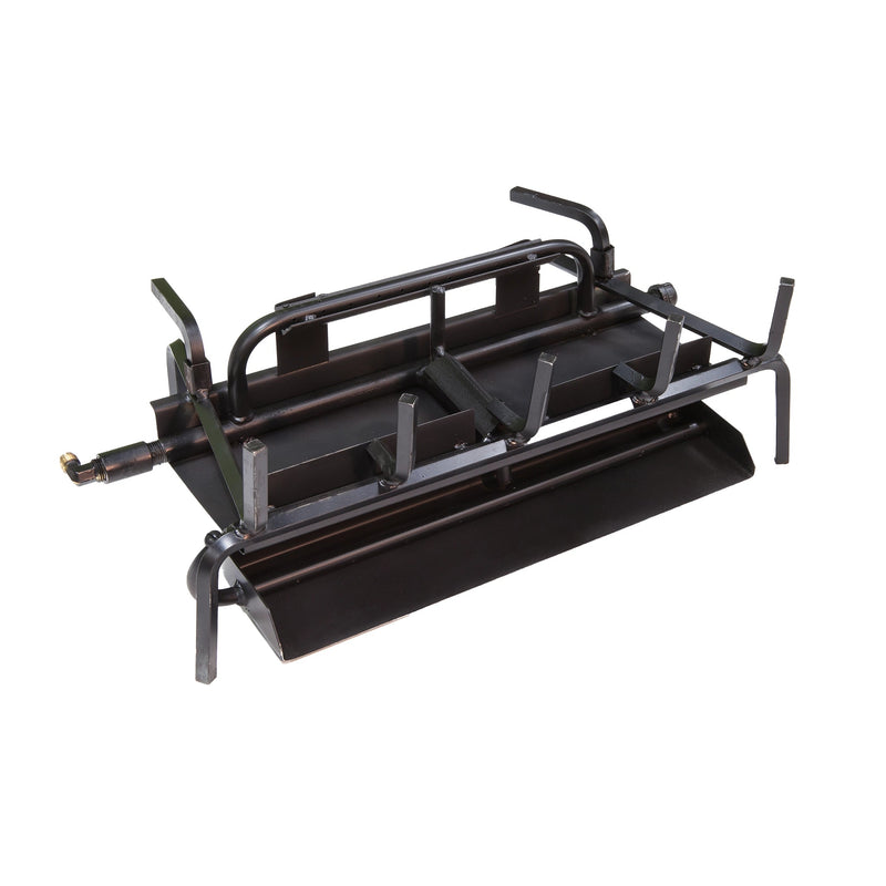 Grand Canyon 36" Three-Burner See-Through Stainless Steel Vented Burner System - Natural Gas