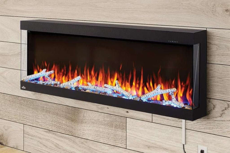 Trivista™ Pictura 60 Three-sided Wall Hanging Electric Fireplace - ExceptionalFire