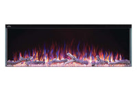 Trivista™ Primis 50 Three-sided Built-in Electric Fireplace - Model NEFB50H-3SV - ExceptionalFire