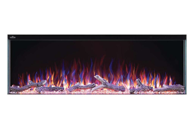 Trivista™ Primis 50 Three-sided Built-in Electric Fireplace - Model NEFB50H-3SV - ExceptionalFire