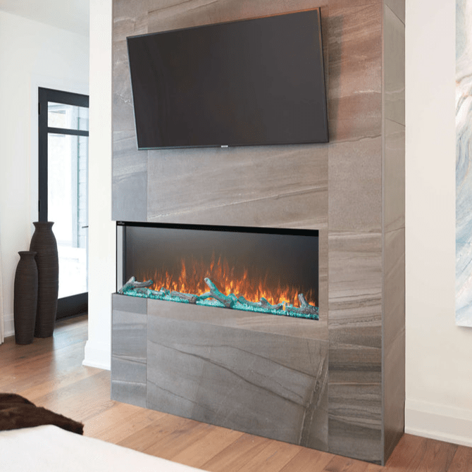 Trivista™ Primis 50 Three-sided Built-in Electric Fireplace