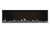 Trivista™ Primis 60 Three-sided Built-in Electric Fireplace - Model NEFB60H-3SV - ExceptionalFire