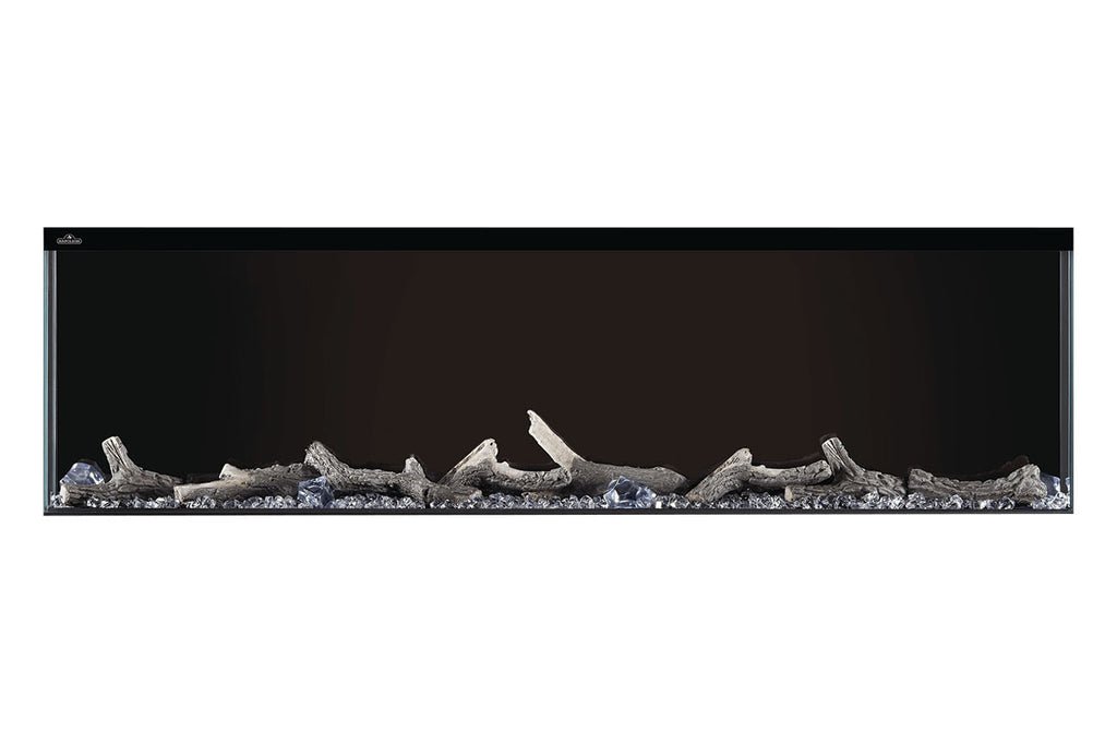 Trivista™ Primis 60 Three-sided Built-in Electric Fireplace - Model NEFB60H-3SV