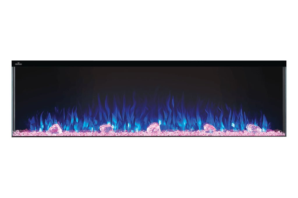 Trivista™ Primis 60 Three-sided Built-in Electric Fireplace - Model NEFB60H-3SV