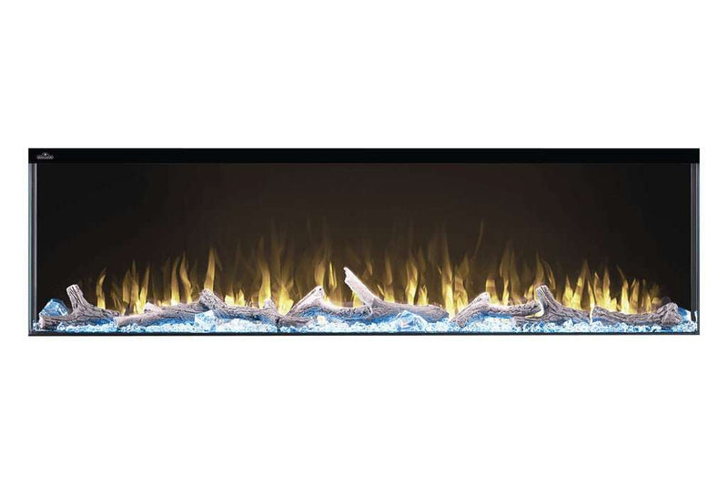 Trivista™ Primis 60 Three-sided Built-in Electric Fireplace - Model NEFB60H-3SV - ExceptionalFire