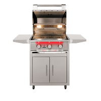TrueFlame 25 Inch Grill - Freestanding - ExceptionalFire
