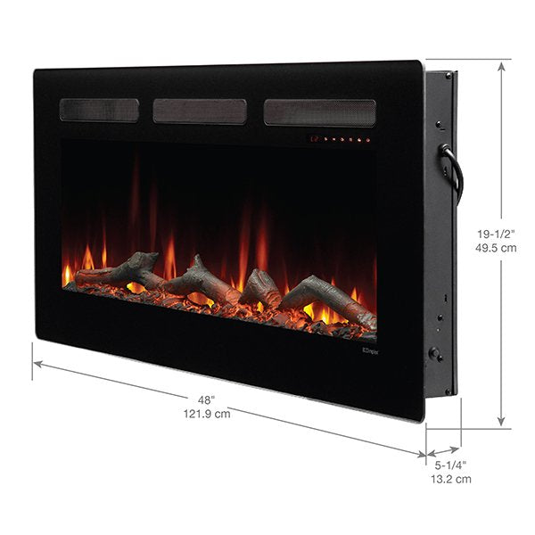 Sierra Linear 48" Electric Fireplace - Model SIL48