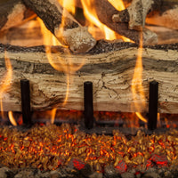 24" Blue Pine Split Outdoor Gas Log Set | Grand Canyon