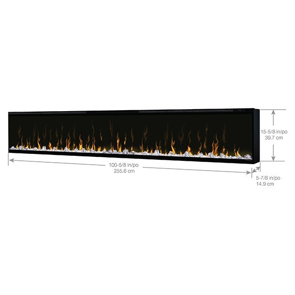 IgniteXL® Linear 100" Electric Fireplace - Model XLF100