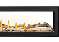 Napoleon Vector 74 See Through linear gas fireplace — official product photo