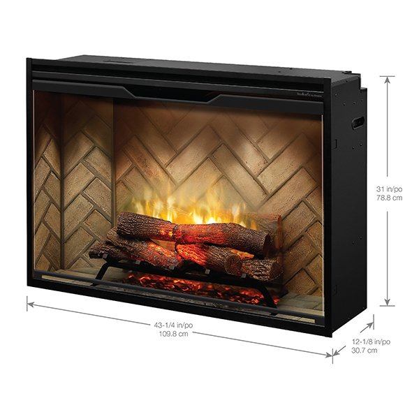 Revillusion Built-in 42" Electric Firebox - Model RBF42-FG