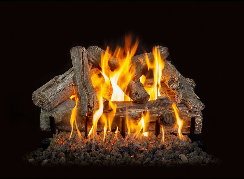 24" Western Driftwood Vented Gas Log Set | Grand Canyon