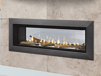 Majestic Echelon II See-Through direct vent gas fireplace product shot