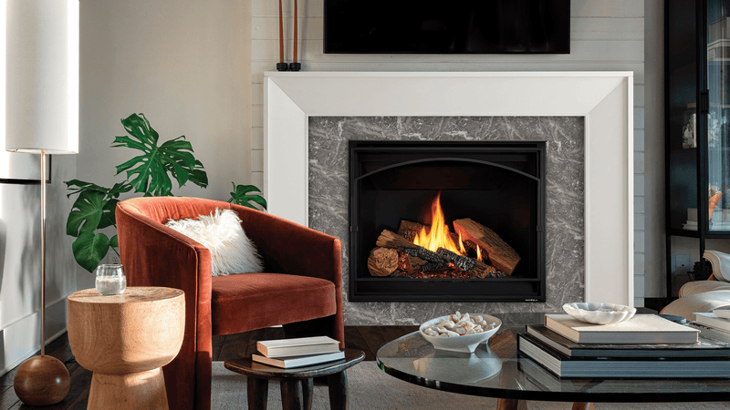 Heat & Glo 6K 36 Direct Vent Traditional Gas Fireplace (Liquid Propane) | Model 6K-LP