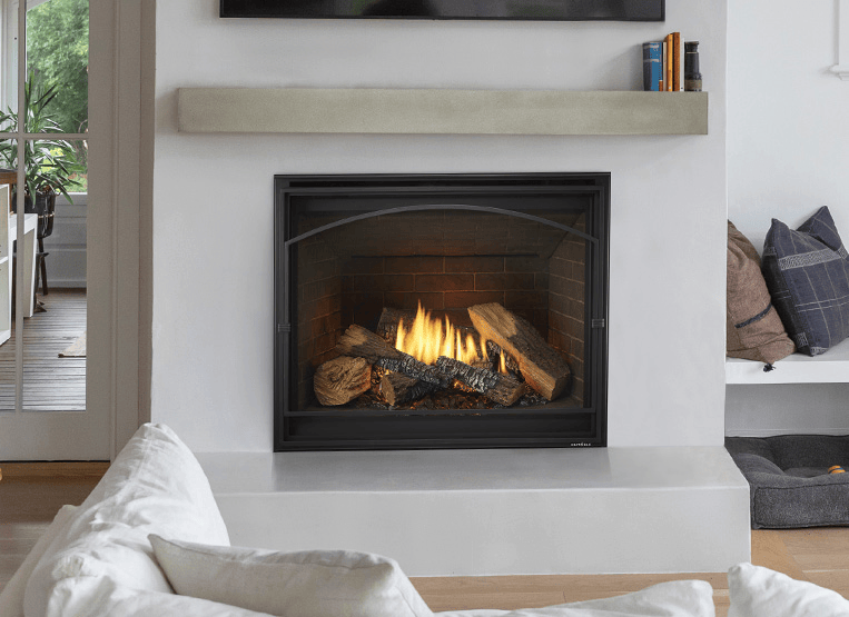 Heat & Glo 6K 36 Direct Vent Traditional Gas Fireplace (Liquid Propane) | Model 6K-LP