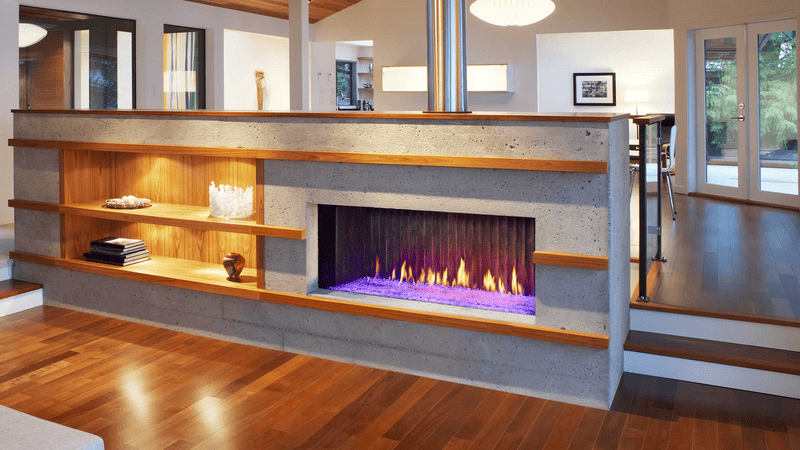 Heat & Glo Primo II 60 Direct Vent Linear Gas Fireplace | Model PRIMO-II-60