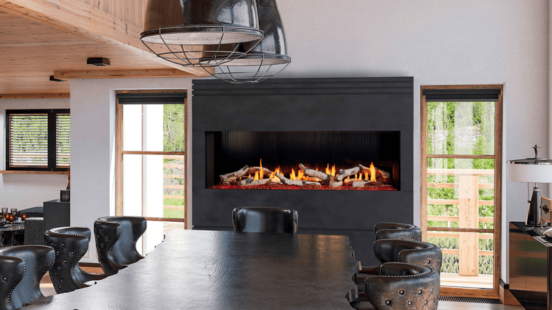 Heat & Glo Primo II 72 Direct Vent Linear Gas Fireplace | Model PRIMO-II-72