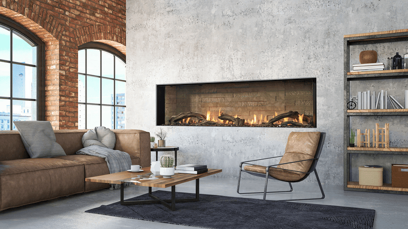 Heat & Glo Primo II 60 Direct Vent Linear Gas Fireplace | Model PRIMO-II-60