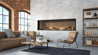 Heat & Glo Primo II 72 Direct Vent Linear Gas Fireplace | Model PRIMO-II-72