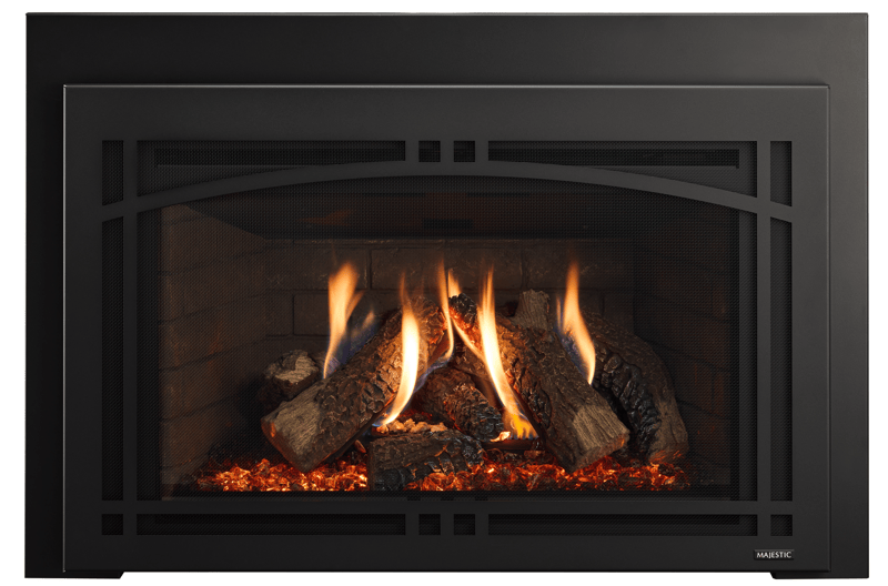 Majestic Ruby Platinum 30" Direct Vent Gas Fireplace Insert