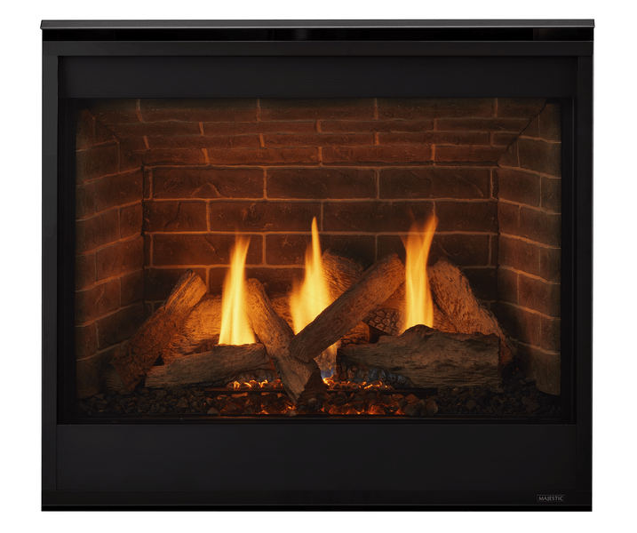 Majestic Quartz Platinum 36" Direct Vent Gas Fireplace