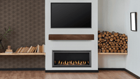 Heat & Glo Cosmo 42 Direct Vent Linear Gas Fireplace | Model COSMO42-IFT-B