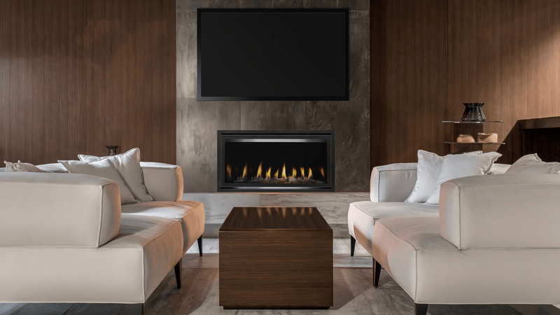 Heat & Glo Cosmo 42 Direct Vent Linear Gas Fireplace | Model COSMO42-IFT-B