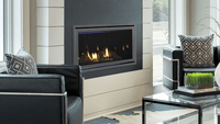 Heat & Glo Cosmo 42 Direct Vent Linear Gas Fireplace | Model COSMO42-IFT-B