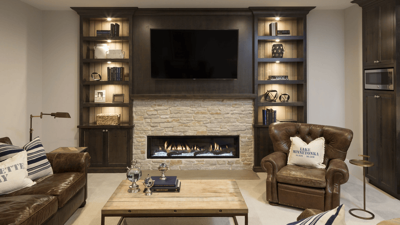 Heat & Glo Mezzo 60 Direct Vent Linear Gas Fireplace | Model MEZZO60-C