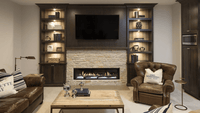 Heat & Glo Mezzo 60 Direct Vent Linear Gas Fireplace | Model MEZZO60-C