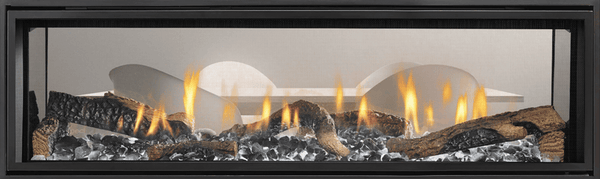 Heat & Glo Mezzo 36 See-Through Direct Vent Linear Gas Fireplace | Model MEZZO36ST-C