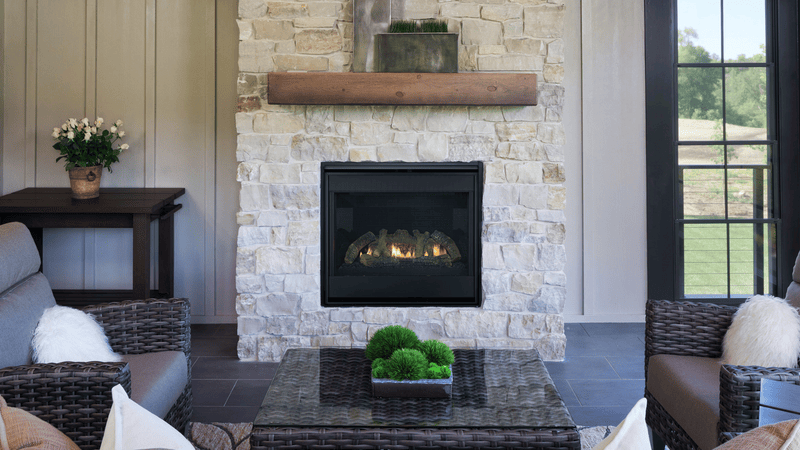 Heat & Glo SlimLine Fusion 5 32" Direct Vent Gas Fireplace | Model SL-5F-IFT