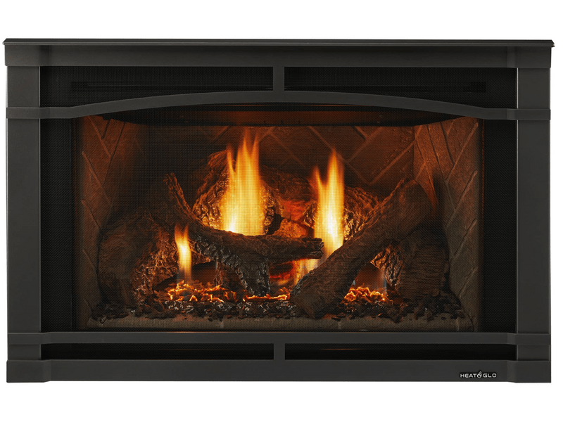 Heat & Glo Supreme 30 Direct Vent Gas Fireplace Insert (Liquid Propane) | Model SUPRM-I30LP-IFT