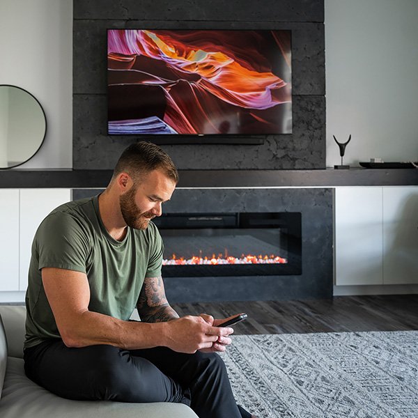 Sierra Linear 60" Electric Fireplace - Model SIL60