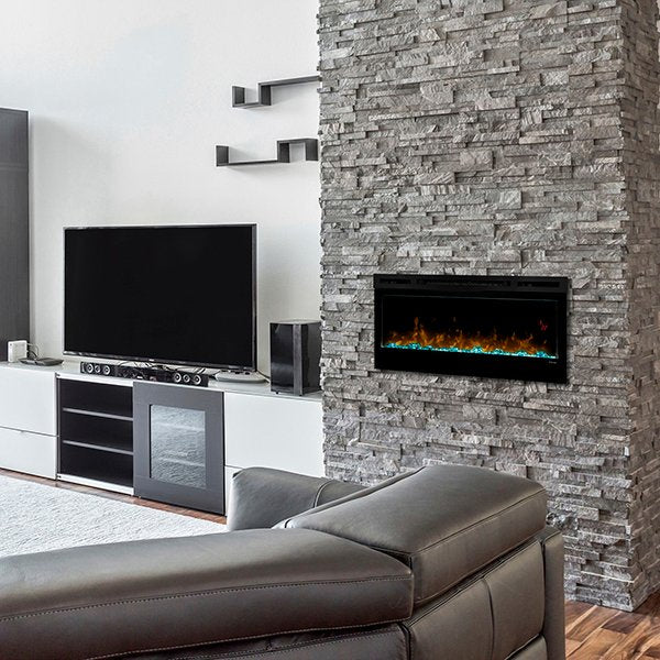 Prism Linear 34" Electric Fireplace - Acrylic Ice - Model BLF3451