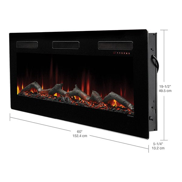 Sierra Linear 60" Electric Fireplace - Model SIL60