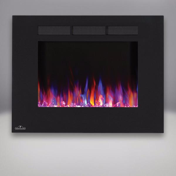 Napoleon NEFL32FH Linear Wall Mount Electric Fireplace, 32" - ExceptionalFire