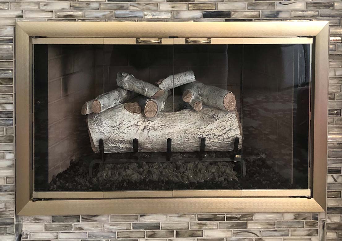 Brookfield - Masonry & Prefab Fireplace Glass Doors