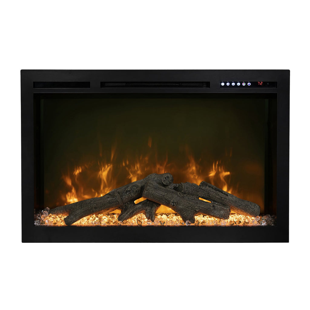 Modern Flames Spectrum 50'' Wall Mount Built-In Electric Fireplace SL50-B - ExceptionalFire
