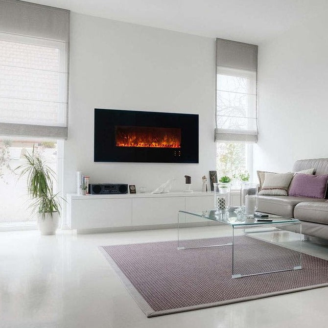 Modern Flames Ambiance 60'' Wall Mount Electric Fireplace AL60CLX2-G - ExceptionalFire