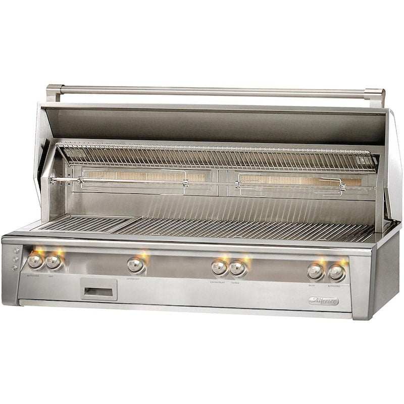 Alfresco ALXE 56-Inch Built-In Natural Gas All Grill With Sear Zone And Rotisserie - ExceptionalFire