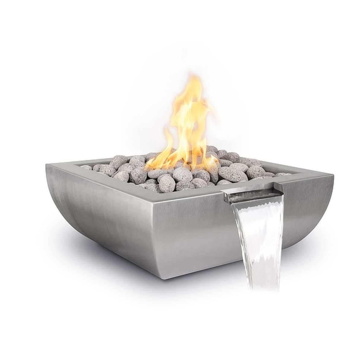 Avalon Stainless Steel Fire & Water Bowl - ExceptionalFire